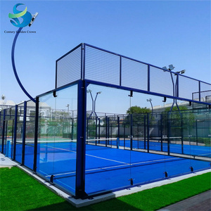 Pista <span class=keywords><strong>de</strong></span> Pádel Impermeable para Todo Clima con Estructura Resistente y Duradera, Césped Sintético <span class=keywords><strong>de</strong></span> Bajo Mantenimiento, Pista <span class=keywords><strong>de</strong></span> Pádel Interior y Exterior - Product Image 4