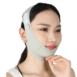 Bandeau Amincissant Double Menton Réutilisable Masque <span class=keywords><strong>Visage</strong></span> en <span class=keywords><strong>V</strong></span> Ceinture de Lifting et de Nuit pour <span class=keywords><strong>Visage</strong></span> en <span class=keywords><strong>V</strong></span> - Product Image 6
