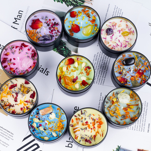 カスタマイズされたクラシックライトの香りの香りスピリチュアルヒーリングギフトエネルギーキャンドルクリスタルヨガ祈りキャンドル - Product Image 4