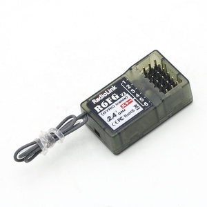 Émetteur et récepteur Radiolink RC4GS V2 4 canaux RC <span class=keywords><strong>R6FG</strong></span> / R7FG avec télécommande gyroscopique 400M pour voiture bateau à chenilles - Product Image 4