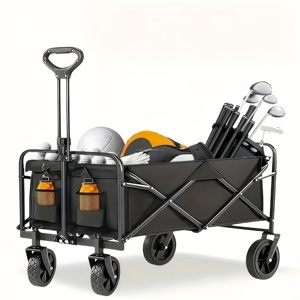 Chariot de plage pliable TIANHAIDA, chariot utilitaire de camping, chariot de jardin en métal, chariot à main portable, chariot pliable <span class=keywords><strong>d</strong></span>'extérieur - Product Image 4