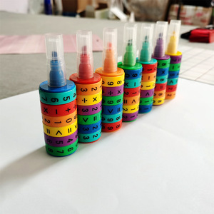 Papelería escolar para jardín de infantes, regalos, nueva educación, números matemáticos, cilindro, aprendizaje, juguete de matemáticas, rotulador resaltador - Product Image 2