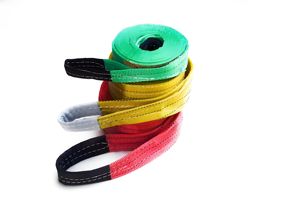 CE chứng nhận 6t Polyester phẳng vải Sling với đôi mắt cho container tải & dỡ - Product Image 5