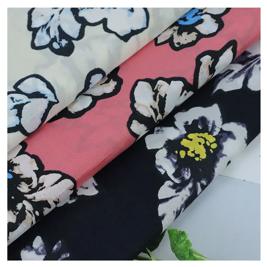 높은 품질 boho 일반 짠 textil 직물 100% 면 직물 의류