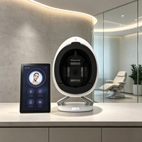 Analizador Facial Inteligente con IA para Piel, Análisis de Arrugas, Pigmentación y Acné, Detección de Humedad, Cámara HD, WiFi/Bluetooth para Uso Comercial