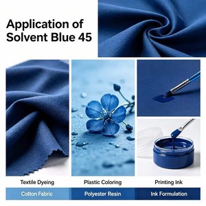 Colorant Anthraquinone Solvent Blue 45 pour Masterbatch, Encre et Revêtement - Forte puissance de coloration, soluble dans les solvants polaires - Product Image 3