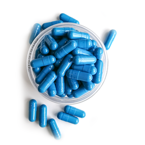 Blue <b>Herbal</b> <b>Supplement</b> Capsules Energy and Immune Support Adult Wellness OEM Private Label - Product Image 4