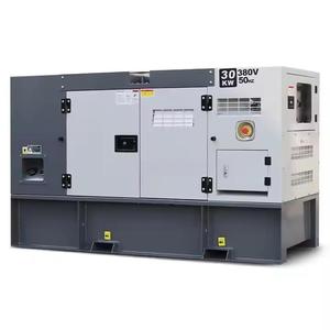 Hot Sale 12v 24v 48v 16kva 30kw 20kva 25kva Intelligent Dual-cylinder K4100zd Super Silent Type <b>Generator</b> Set With - Product Image 2