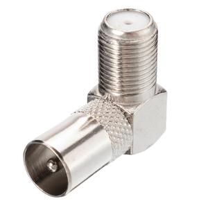 Đầu Nối Góc Phải 90 Độ <span class=keywords><strong>F</strong></span> Nữ ToTV IEC PAL Bộ Chuyển Đổi Đầu Nối Cho Ăng Ten TV - Product Image 5