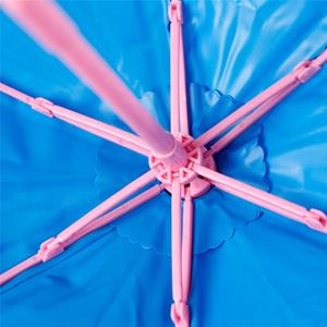 Parapluies <span class=keywords><strong>de</strong></span> poupée pour enfant en plastique imperméable <span class=keywords><strong>de</strong></span> haute qualité pongé imprimé <span class=keywords><strong>de</strong></span> logo personnalisé pour la décoration en gros - Product Image 3