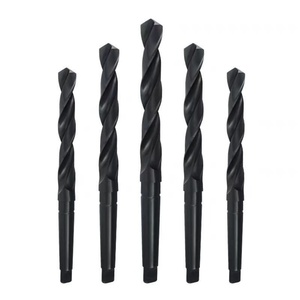 OEM Premium CNC Machining Parts Black Oxide Straight Shank Stainless Steel Metal Twist <b>Drill</b> <b>Bit</b> - Product Image 1