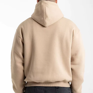 定制高品质连帽衫，100%纯棉，超大号连帽衫，带图案刺绣 - Product Image 2