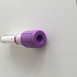 Tubo Vacutainer para Recolección de Sangre con Tapa Morada, <span class=keywords><strong>EDTA</strong></span> <span class=keywords><strong>K3</strong></span> K2, para Pruebas CBC, 5 ml, Tubo Edtak2 Vacuum - Product Image 2