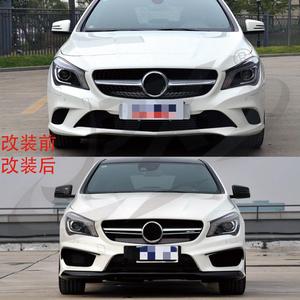 กันชนหน้าสำหรับ Mercedes-Benz CLA W117 ปี 2013-2016 แบบด้าน อะไหล่ตกแต่งรถยนต์ - Product Image 3