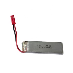 Batería Lipo De Enchufe JST-2P De 7.4 V 500 MAh 30C Adecuada Para Helicópteros RC, Cuadricópteros, Aviones Pequeños, Drones De Carreras Micro FPV, Autos RC, Camiones Y Vehículos De Alta Velocidad