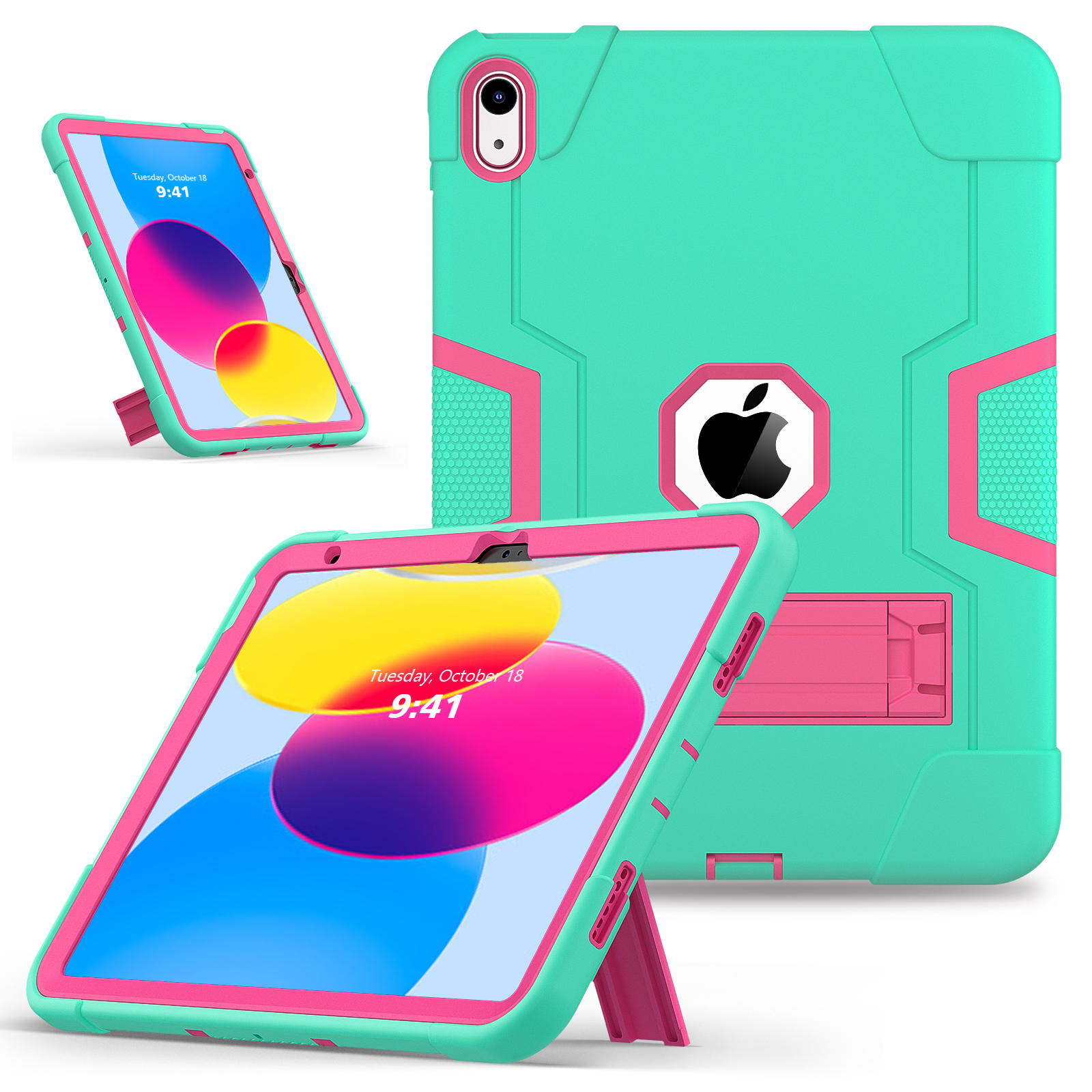 Aqua + Rosa rossa