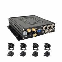 DVR Movil 4CH Carte SD Mini Mobile DVR AHD 1080P MDVR avec GPS 4G WiFi DMS en option