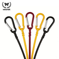 Cordon de verrouillage pour la pêche en Dyneema SK75 UHMWPE de 2 mm avec boucle sans couture, tressé à la main, haute résistance à la traction, adapté pour la corde de kitesurf