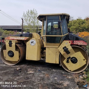 Sweden imported Used Dynapac CC522 Vibratory Smooth Drum <b>Roller</b> - Product Image 6