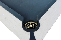 Table de billard française d'intérieur de 7 pieds, table de jeu de billard pour la maison, le club, le bar, la salle de sport, vente en gros, fournisseur OEM, export