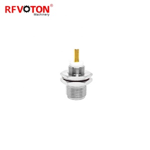 Conector Adaptador RF Hembra Tipo N de Fabricación Propia con Conexión a Granel y Pin Roscado M4 Extendido - Product Image 2