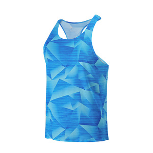 Camiseta Deportiva Casual sin Mangas Unisex de Poliéster, Tejido de Punto, Estampado Digital, Transpirable, de Secado Rápido, para Maratón - Product Image 5