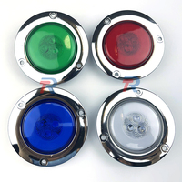 Mini Feu de Position LED Étanche IP65 DC 12V/24V Universel pour Camion Remorque Bateau VTT Marine Rouge Blanc Bleu - Nouveauté - Vente Flash
