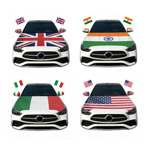 Bandera Mexicana para Capó <span class=keywords><strong>de</strong></span> Coche, Tela <span class=keywords><strong>de</strong></span> Poliéster Elástica para Motor, Bandera para Espejo Retrovisor <span class=keywords><strong>de</strong></span> Ventana - Product Image 6