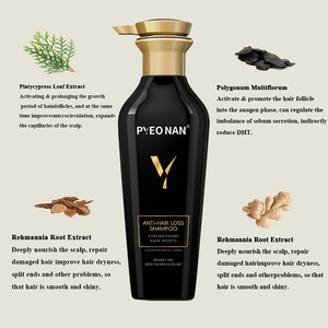 Champú Anticaída para Cabello Natural en Envase OEM, Tratamiento para Hombres con Línea de Cabello Recesiva, Bloqueador de DHT, Productos Anticaída para la <span class=keywords><strong>Alopecia</strong></span> - Product Image 5