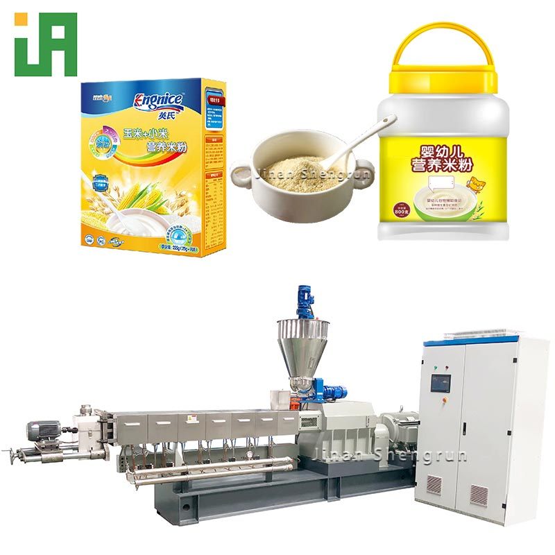 High Output Industrial Puffing Snack Line