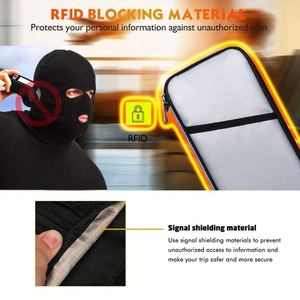 CUSTOM Customizable Portable Fire & Water Resistant Filing <b>Bag</b> Silver for Passport Money Coin & Certificate Storage - Product Image 4
