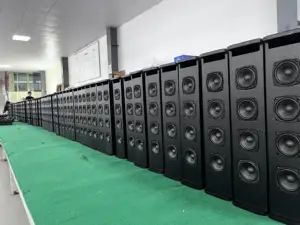 Gran oferta, sistema de columna portátil pasivo, de 15 pulgadas altavoz dual, sistema pa bidireccional, altavoces de rango completo para interiores y exteriores