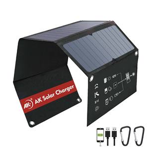 <span class=keywords><strong>Cargador</strong></span> <span class=keywords><strong>Solar</strong></span> Plegable de 120W 18V, Bolsa de Carga Portátil Impermeable para Exteriores, para Teléfono Móvil - Product Image 2