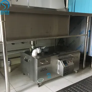 Автоматический очиститель для смазки, ресторанный обеденный очиститель, кухонный коммерческий сепаратор масляной воды