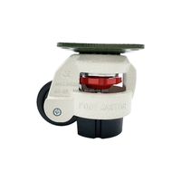 Roulette de nivellement Footmaster GD-40F/60/80/100/120/160F Design avec coussinet réglable