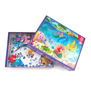 Produttore Logo personalizzato giocattoli bambini bambini Jigsaw <span class=keywords><strong>Puzzle</strong></span> <span class=keywords><strong>24</strong></span> 48 72 100 200 <span class=keywords><strong>pezzi</strong></span> - Product Image 4