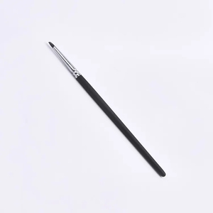 Garder le sourire 5 pièces/ensemble ongles Silicone brosse dessin peinture stylo peinture Liner stylo acrylique <span class=keywords><strong>Gel</strong></span> brosse noir Nail Art pinceaux - Product Image 4