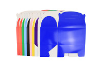 Boîtes à bonbons de friandises multicolores haut de gamme finition mate rigide pour enfants anniversaire bébé douche emballage de faveur de fête de mariage
