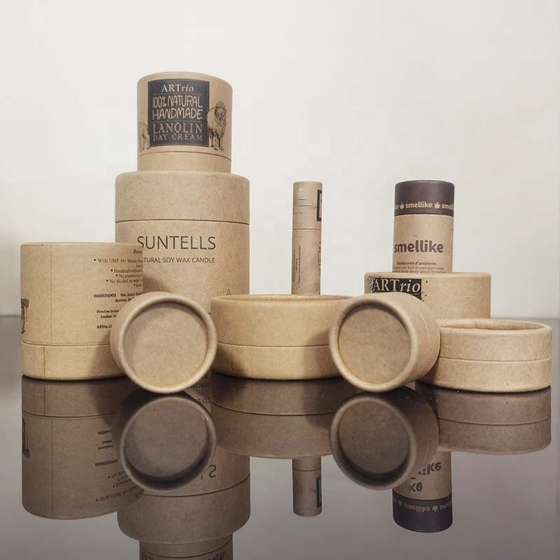 Wholesale Kraft Paper Tube for Express Packaging Complete Specifications; for Retail Calligraphy Paintings and Posters
