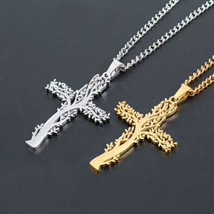 Collar con colgante <span class=keywords><strong>de</strong></span> árbol <span class=keywords><strong>de</strong></span> la <span class=keywords><strong>vida</strong></span> <span class=keywords><strong>de</strong></span> acero inoxidable religioso basado en la fe <span class=keywords><strong>de</strong></span> alta calidad - Product Image 6