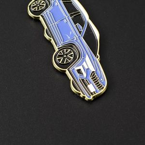 Cadeau promotionnel, aimant de réfrigérateur magnétique en métal en forme de voiture avec logo publicitaire personnalisé en 3D - Product Image 4