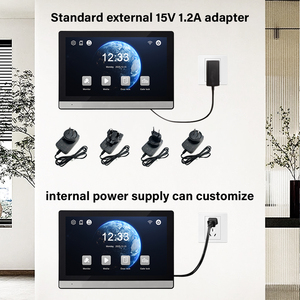 <span class=keywords><strong>Interphone</strong></span> vidéo IP <span class=keywords><strong>moderne</strong></span> avec écran tactile IPS 7 pouces, multilingue, HD 1024*600, étanche - Product Image 3