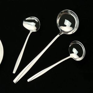 Ensemble de couverts de luxe 144 pièces en acier inoxydable 201 pour hôtel, série Moyen-Orient, comprenant cuillères, couteaux et fourchettes, idéal pour la maison - Product Image 5