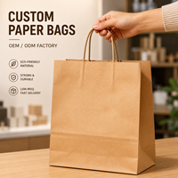 Sacs cadeaux pour petites entreprises, sacs cadeaux en papier personnalisés avec logo, emballage cadeau de luxe pour marques de boutiques et événements