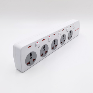 Chất lượng cao 5-cách Thông Minh USA phổ bàn <span class=keywords><strong>Power</strong></span> Strip mở rộng ổ cắm với 2-6 <span class=keywords><strong>AC</strong></span> cửa hàng và 2 USB một cổng - Product Image 5