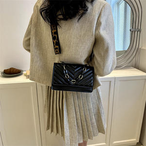 Bolso de Moda Impermeable de PU <span class=keywords><strong>para</strong></span> Mujer, Estilo Mini, con Correa Ancha <span class=keywords><strong>para</strong></span> Hombro, Diseño de Marca de Lujo - Product Image 5