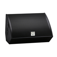 Haut-parleurs de scène professionnels de 12/15 pouces 400W-Moniteurs coaxiaux avec tweeter de 1.5 pouces, adaptés au karaoké, aux performances sur scène