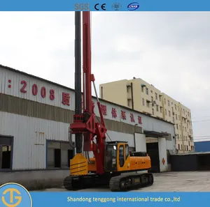 Cfa Long Spiral Piling Rig For Civil Ground Work - Hydraulic Crawler Drilling Machinery