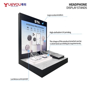 Personalizzato facile da montare adatto per i negozi al dettaglio prodotti di elettronica acrilica da tavolo e espositore per orologi - Product Image 3