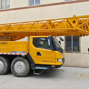 Grúa Usada QY55KC de 55 Toneladas en Buen Estado, Shanghai QY QAY XCA XCT, Precio Bajo, Gran Oferta - Product Image 1